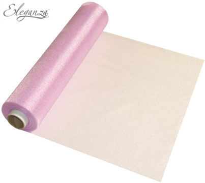 Eleganza Soft Sheer Organza 29cm x 25m Lavender - Organza / Fabric